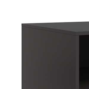 TV skříňky 2 ks černé 67 x 39 x 44 cm ocel - obrázek 10