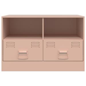TV skříňky 2 ks růžové 67 x 39 x 44 cm ocel - obrázek 5