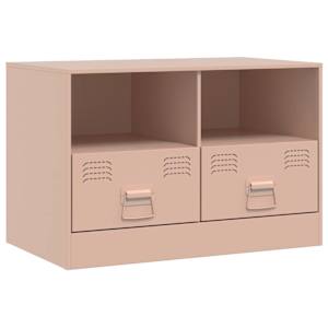 TV skříňky 2 ks růžové 67 x 39 x 44 cm ocel - obrázek 7