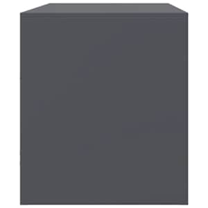 TV skříňky 2 ks antracitové 67 x 39 x 44 cm ocel - obrázek 8