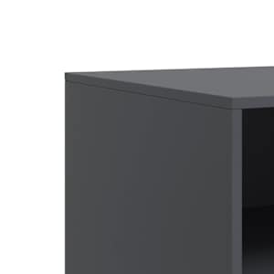 TV skříňky 2 ks antracitové 67 x 39 x 44 cm ocel - obrázek 10
