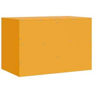 TV skříňky 2 ks hořčicově žluté 67 x 39 x 44 cm ocel - obrázek 9