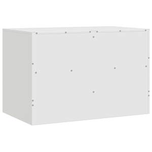 TV skříňka bílá 67 x 39 x 44 cm ocel - obrázek 9