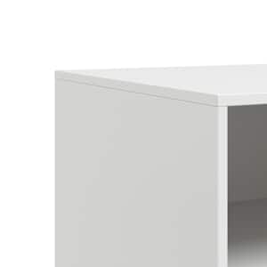 TV skříňka bílá 67 x 39 x 44 cm ocel - obrázek 10