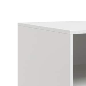 TV skříňky 2 ks bílé 67 x 39 x 44 cm ocel - obrázek 10