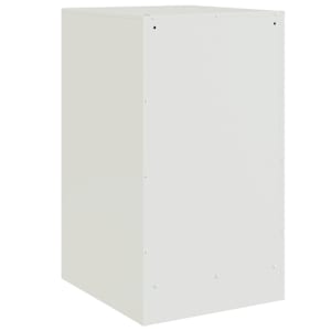 Noční stolky 2 ks bílé 34,5 x 39 x 62 cm ocel - obrázek 9