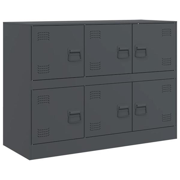 vidaXL puhvetkapp, antratsiit, 99x39x73 cm, teras