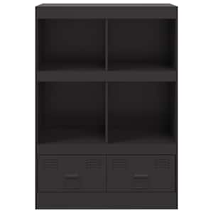 Highboard černý 67 x 39 x 95 cm ocel - obrázek 6
