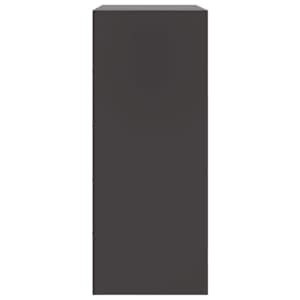 Highboard černý 67 x 39 x 95 cm ocel - obrázek 8