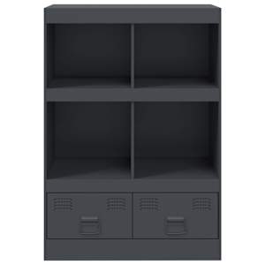 Highboard antracitový 67 x 39 x 95 cm ocel - obrázek 6