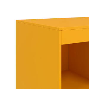 Highboard hořčicově žlutý 67 x 39 x 95 cm ocel - obrázek 10