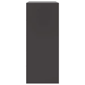 Highboard černý 67 x 39 x 95 cm ocel - obrázek 8