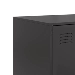 Highboard černý 67 x 39 x 95 cm ocel - obrázek 10