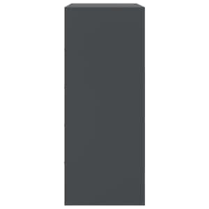 Highboard antracitový 67 x 39 x 95 cm ocel - obrázek 8