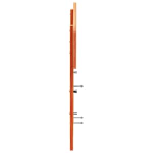 Čelo postele voskově hnědé 150 cm masivní borové dřevo - obrázek 5