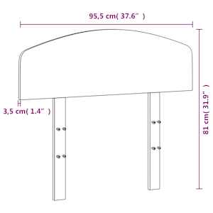 Čelo postele 90 cm masivní borové dřevo - obrázek 9