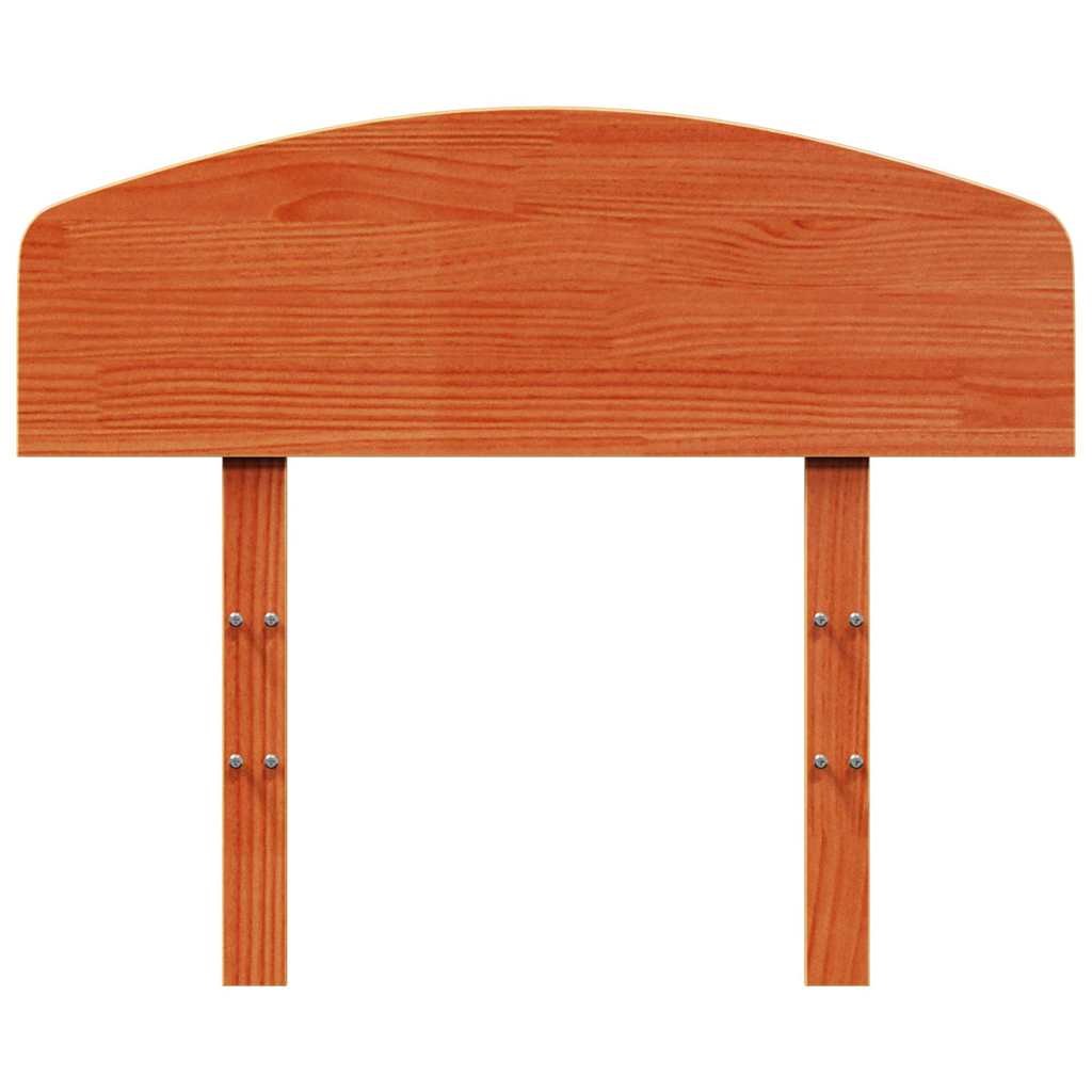 vidaXL Hoofdbord 75 cm massief grenenhout wasbruin bruin, foto 4