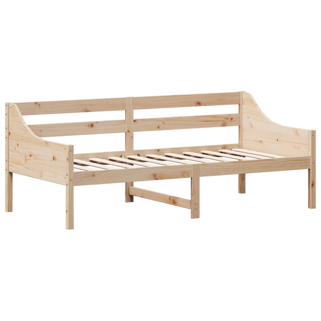 vidaXL Slaapbank zonder matras 75x190 cm massief grenenhout afbeelding