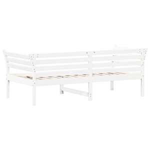 Válenda bez matrace bílá 75x190 cm masivní borovice - obrázek 6