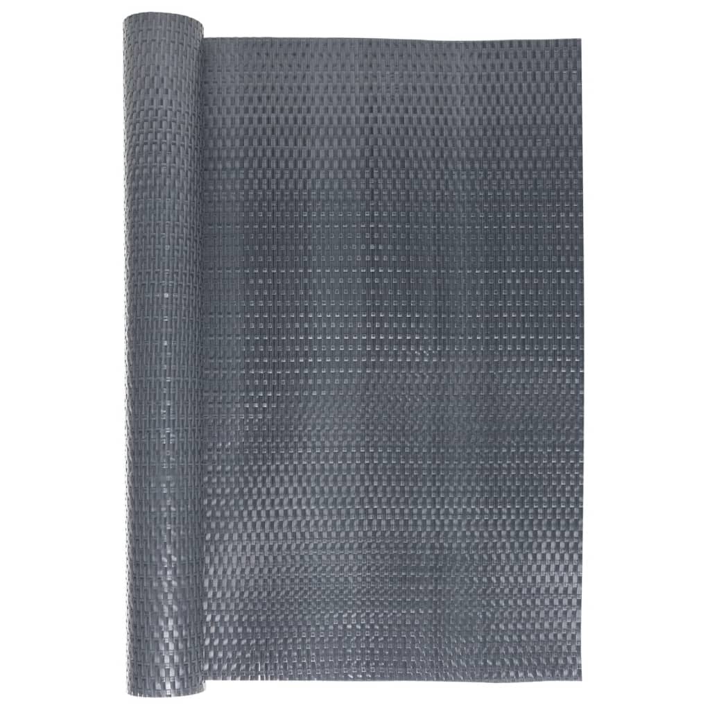 vidaXL Paravan pentru balcon, antracit, 300x80 cm, poliratan