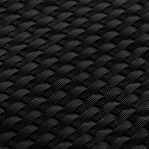 Balkonová zástěna černá 300 x 100 cm polyratan - obrázek 6