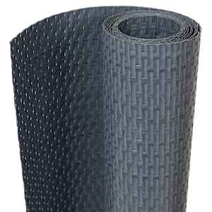 vidaXL r&otilde;dupiirde katted 10 tk, antratsiithall, 255x19 cm, pol&uuml;rotang