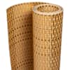 vidaXL r&otilde;dupiirde katted 10 tk, helepruun, 255 x 19 cm, pol&uuml;rotang
