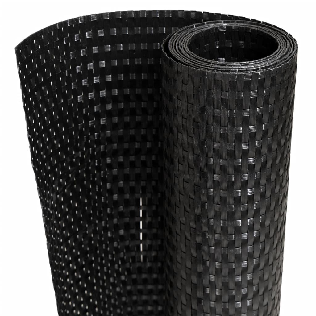 Thumbnail - vidaXL Balkon-Sichtschutze 5 Stk. Schwarz 255x19 cm Poly Rattan