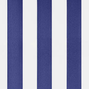 Volně stojící markýza modrá a bílá 400 x 300 cm textil a ocel - obrázek 10