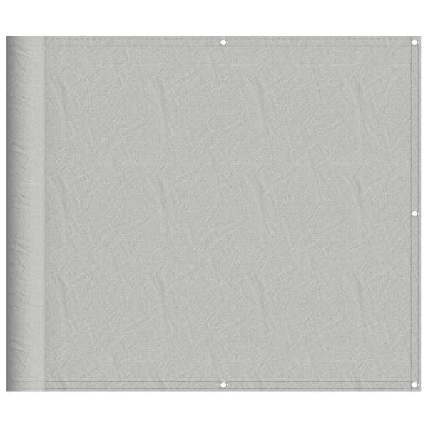 vidaXL r&otilde;dusirm, helehall, 90x400 cm, 100% pol&uuml;ester oxford