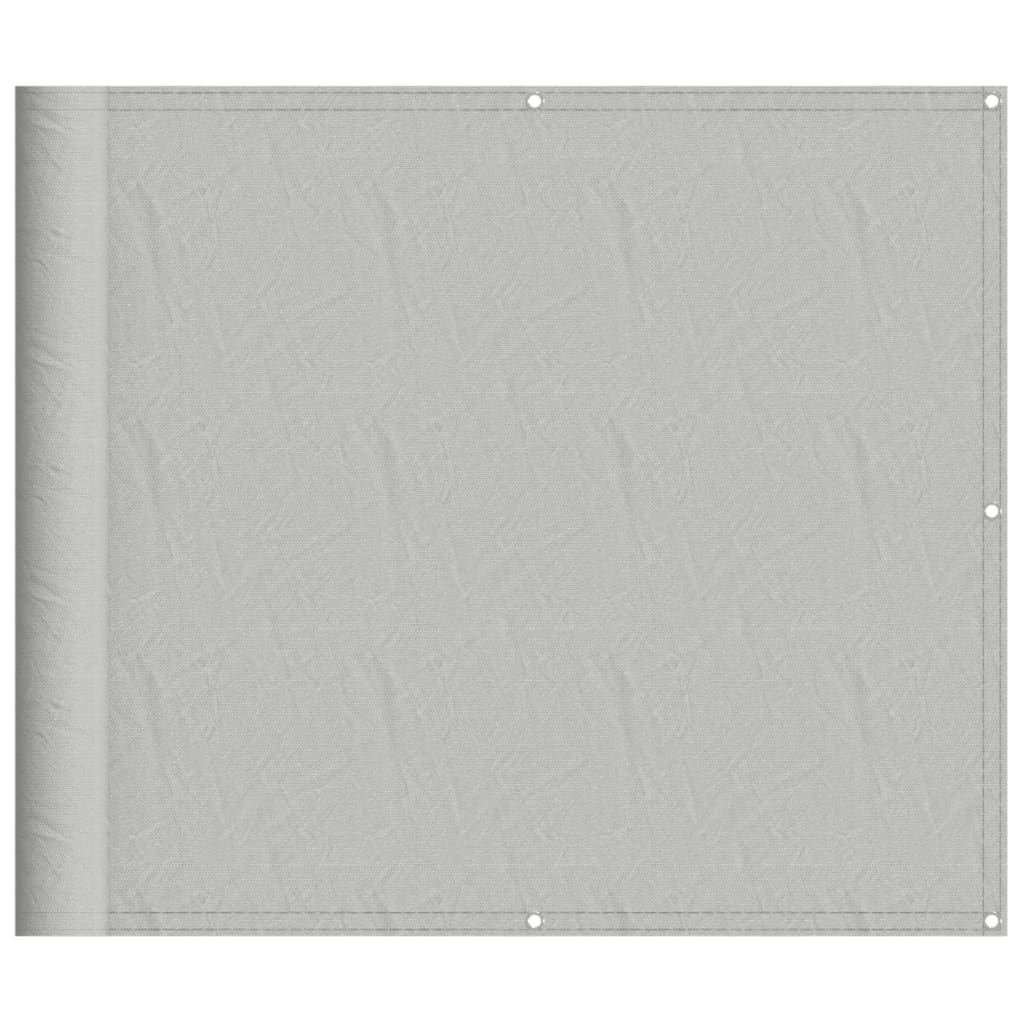 Thumbnail - vidaXL Balkon-Sichtschutz Hellgrau 90x700 cm 100 % Polyester Oxford