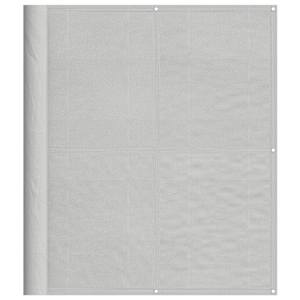Balkonová zástěna světle šedá 120x300 cm 100% polyester oxford - obrázek 2