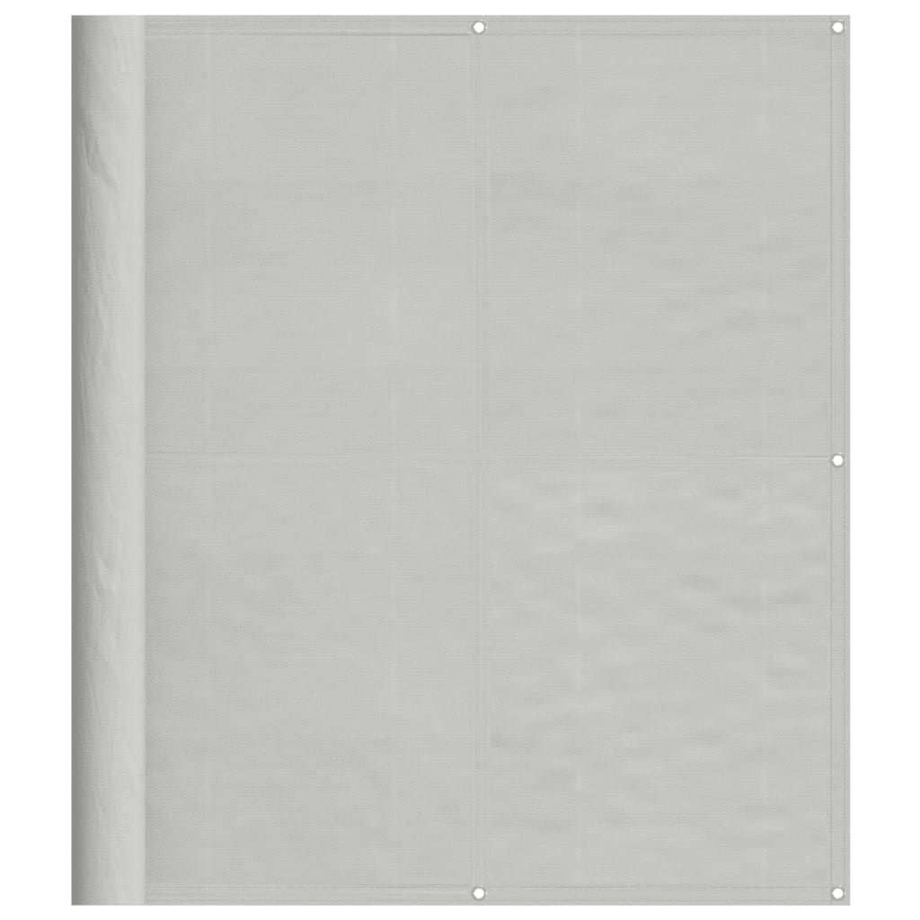 vidaXL BalkonovĂˇ zĂˇstÄ›na svÄ›tle ĹˇedĂˇ 120x500 cm 100% polyester oxford
