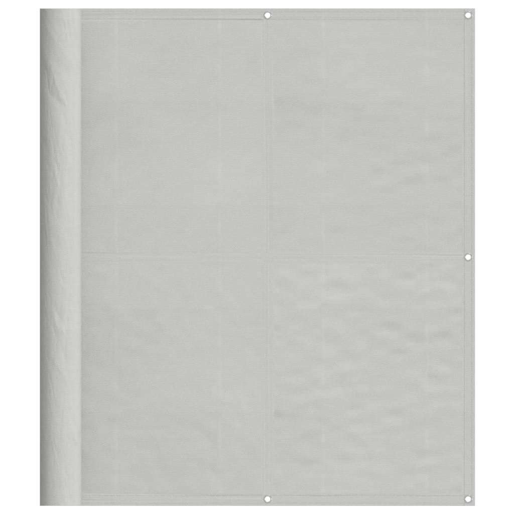 vidaXL Balkonová zástěna světle šedá 120x700 cm 100% polyester oxford