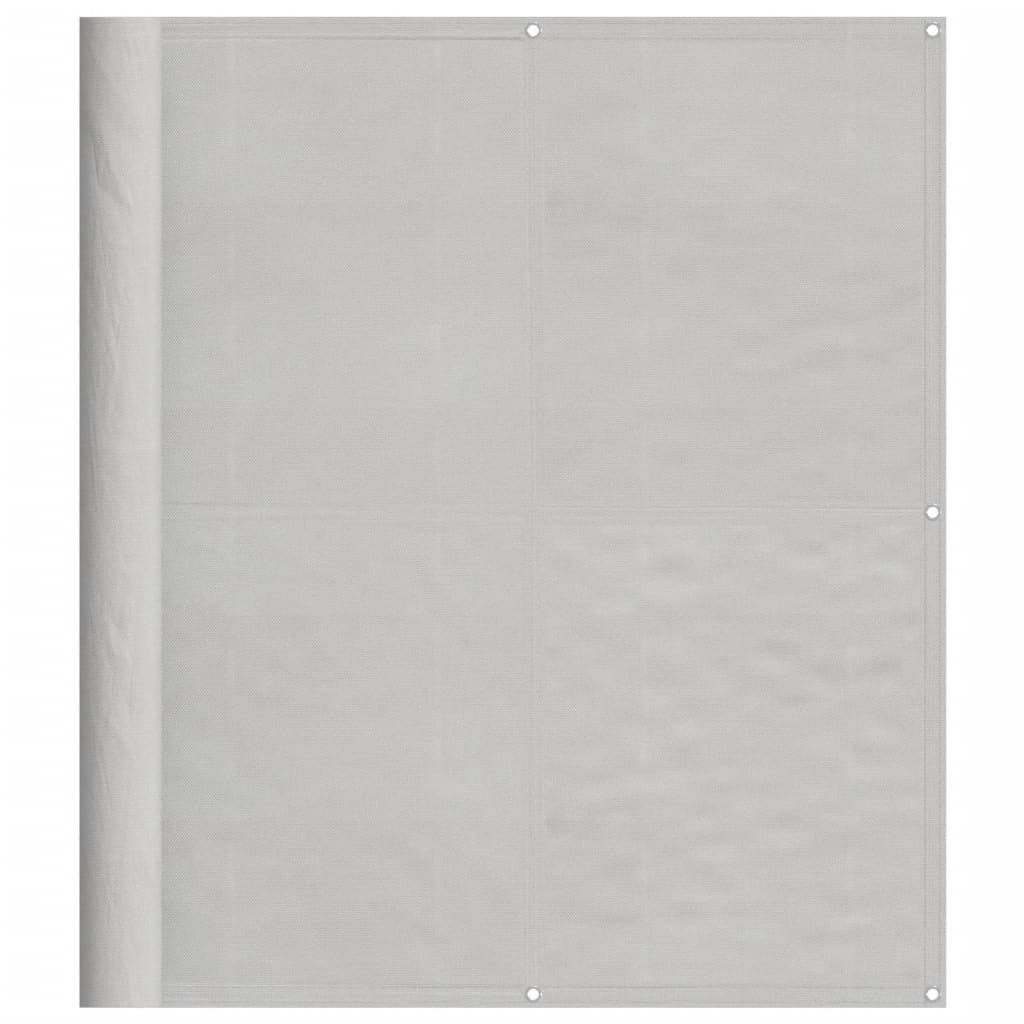 vidaXL BalkonovĂˇ zĂˇstÄ›na svÄ›tle ĹˇedĂˇ 120x1000 cm 100% polyester oxford