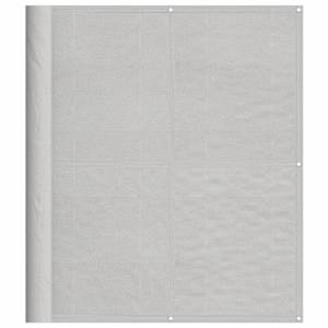 Balkonová zástěna světle šedá 120x1000 cm 100% polyester oxford - obrázek 2