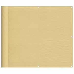 Balkonová zástěna písková 90 x 700 cm 100% polyester oxford - obrázek 2