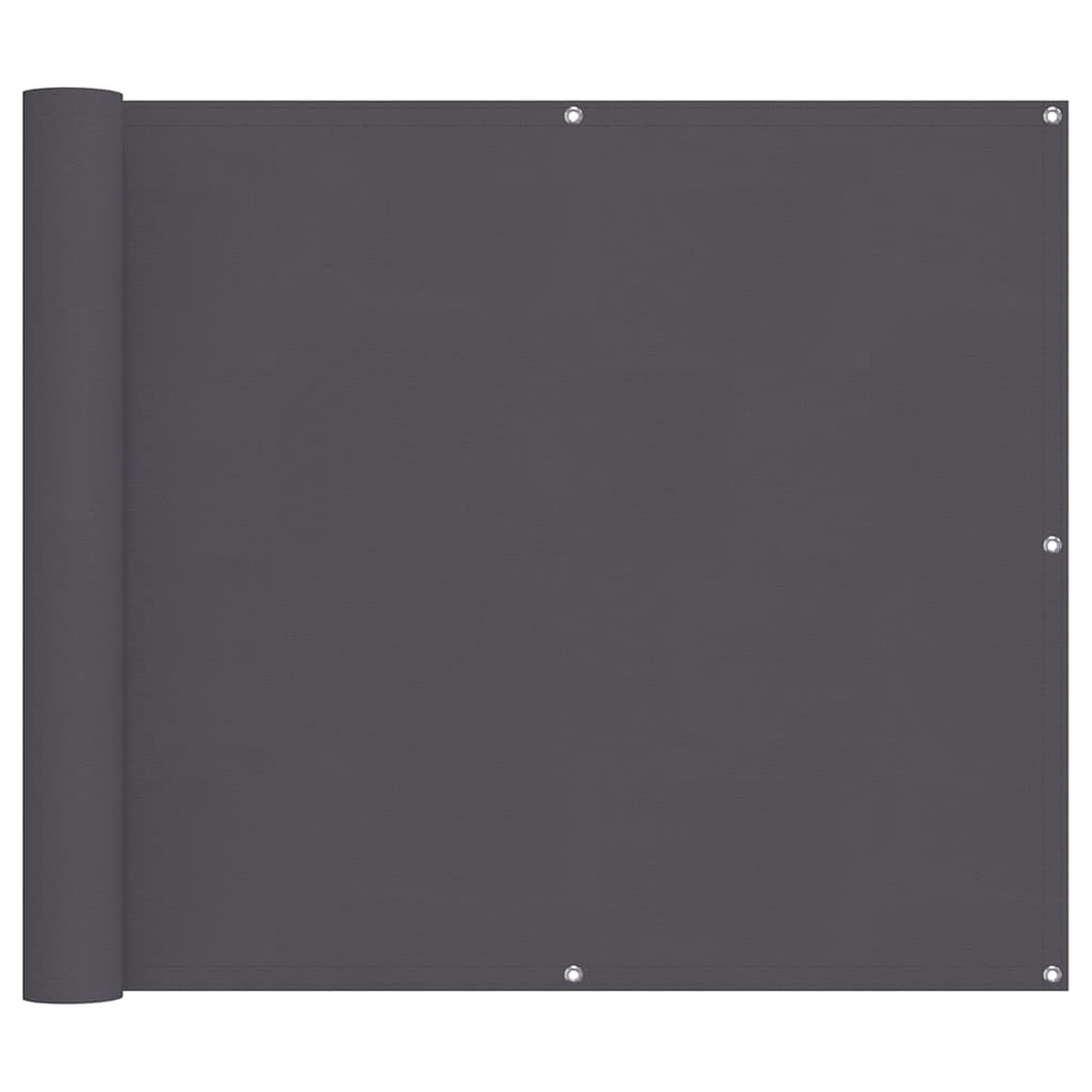 Thumbnail - vidaXL Balkon-Sichtschutz Anthrazit 90x1000 cm 100 % Polyester-Oxford