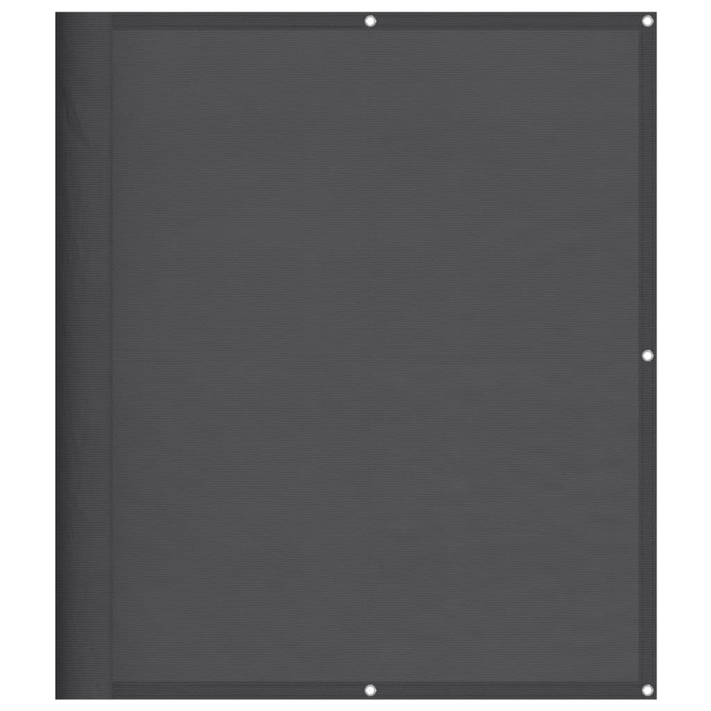 vidaXL Balkonová zástěna antracitová 120x1000 cm 100% polyester oxford