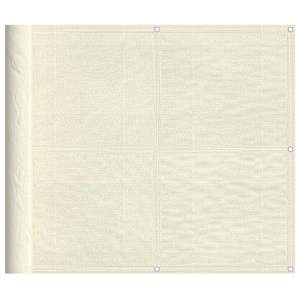 Balkonová zástěna krémová 90 x 1 000 cm 100% polyester oxford - obrázek 2