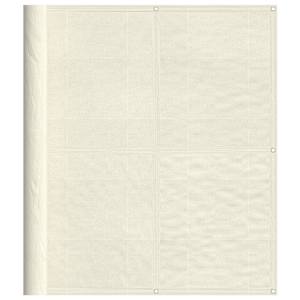 Balkonová zástěna krémová 120 x 1 000 cm 100% polyester oxford - obrázek 2