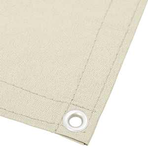 Balkonová zástěna krémová 120 x 1 000 cm 100% polyester oxford - obrázek 3