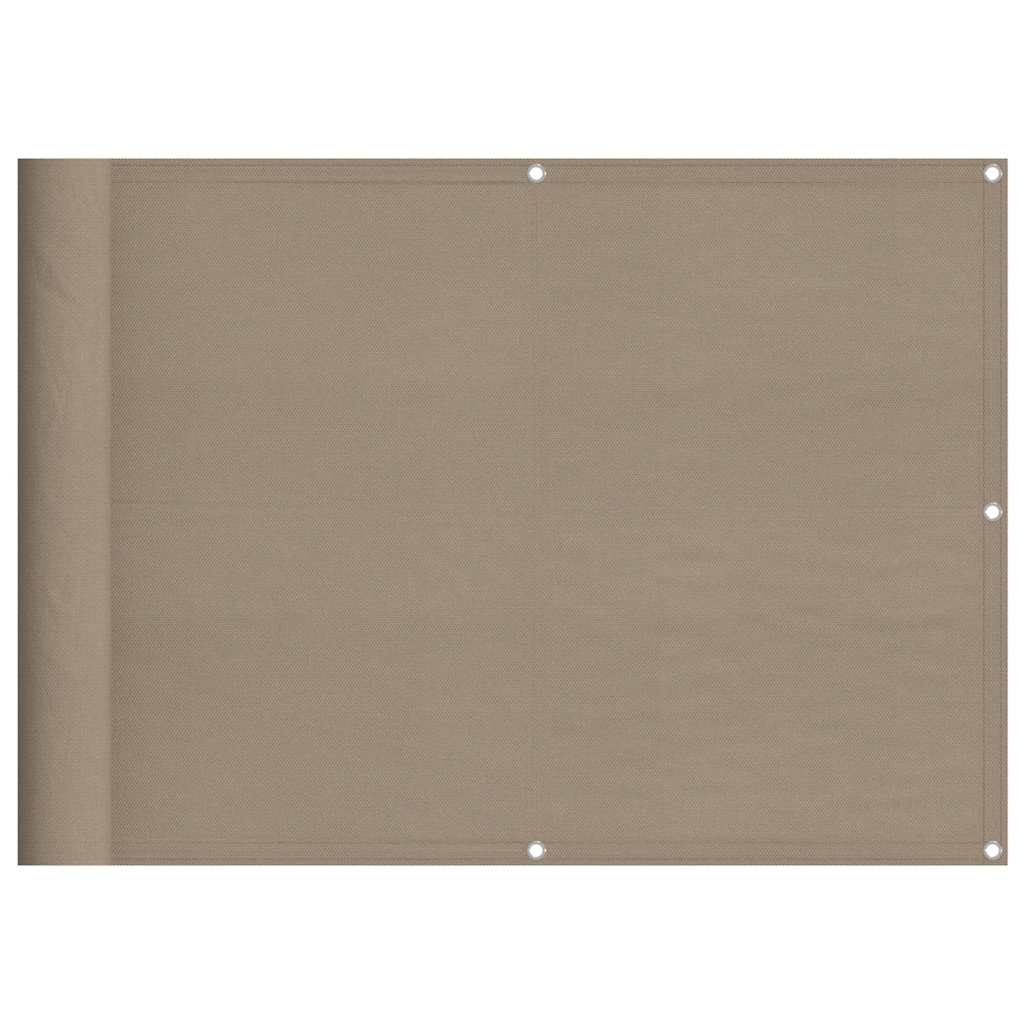 vidaXL   Taupe 75x800 100% .  Oxford