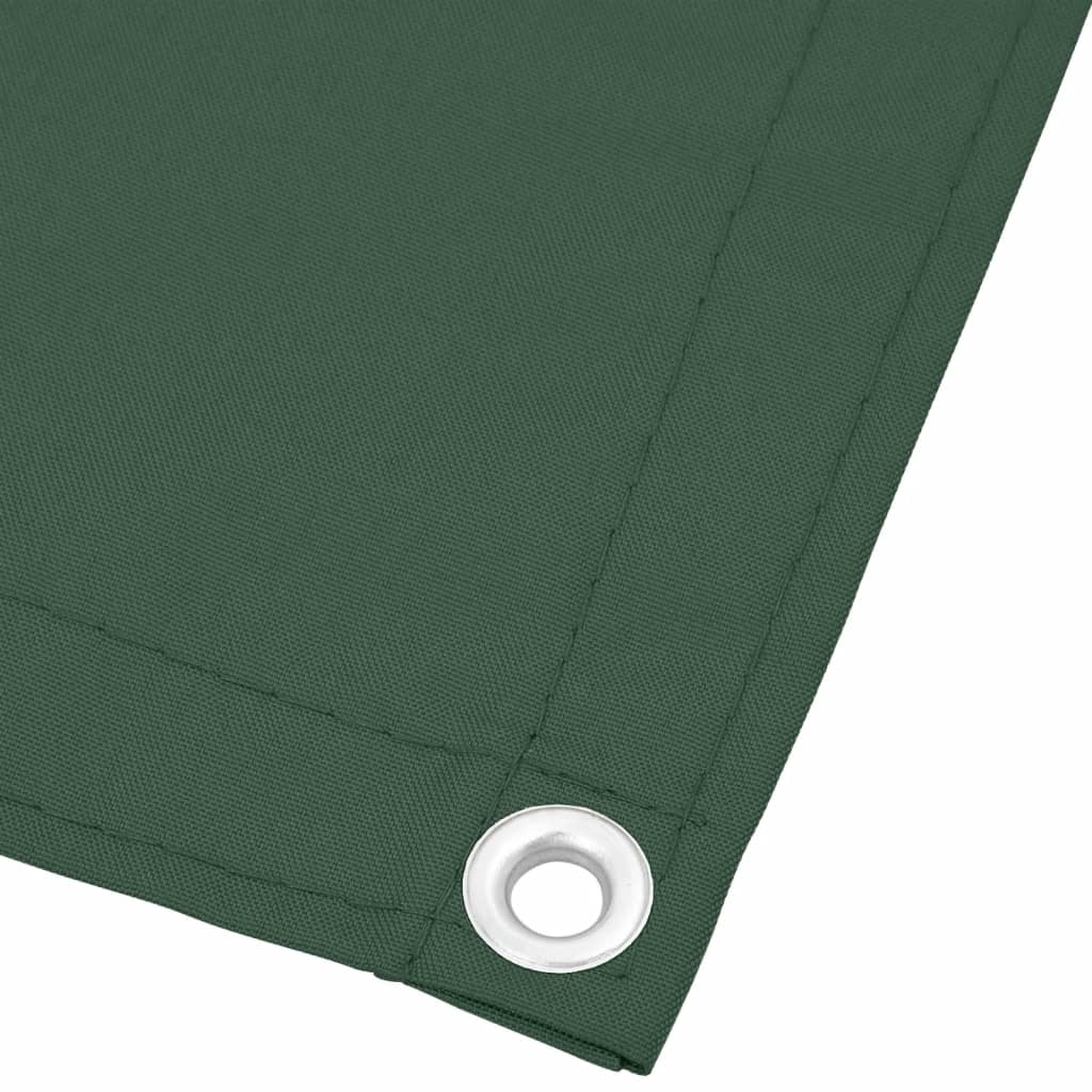 vidaXL Balkónová zástena tmavozelená 75x1000 cm 100 % polyester oxford