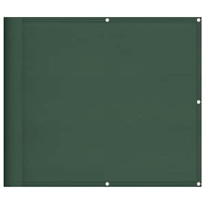 Balkonová zástěna tmavě zelená 90x1000 cm 100% polyester oxford - obrázek 2
