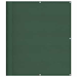 Balkonová zástěna tmavě zelená 120x700 cm 100% polyester oxford - obrázek 2