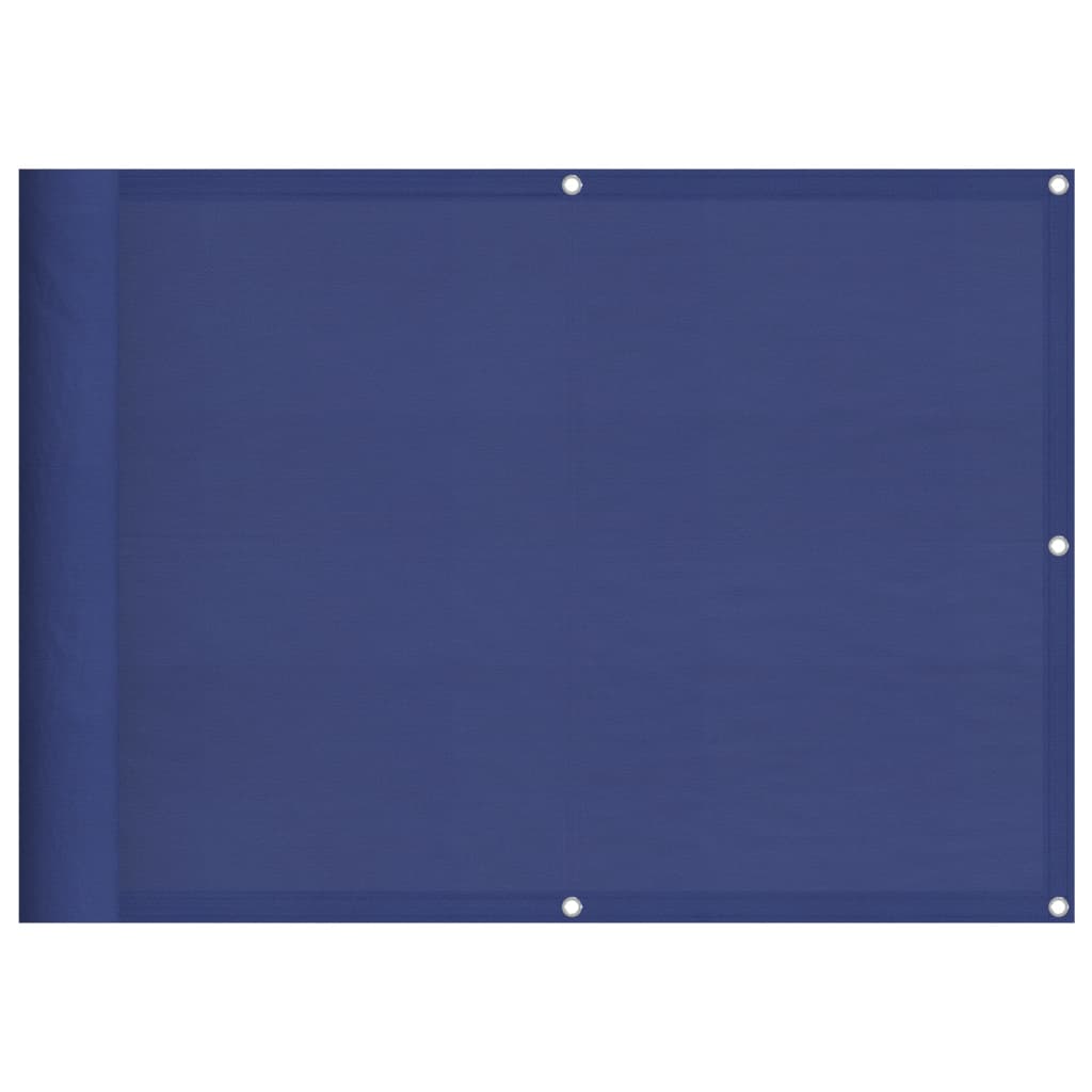 vidaXL Balkonová zástěna modrá 75 x 1 000 cm 100% polyester oxford