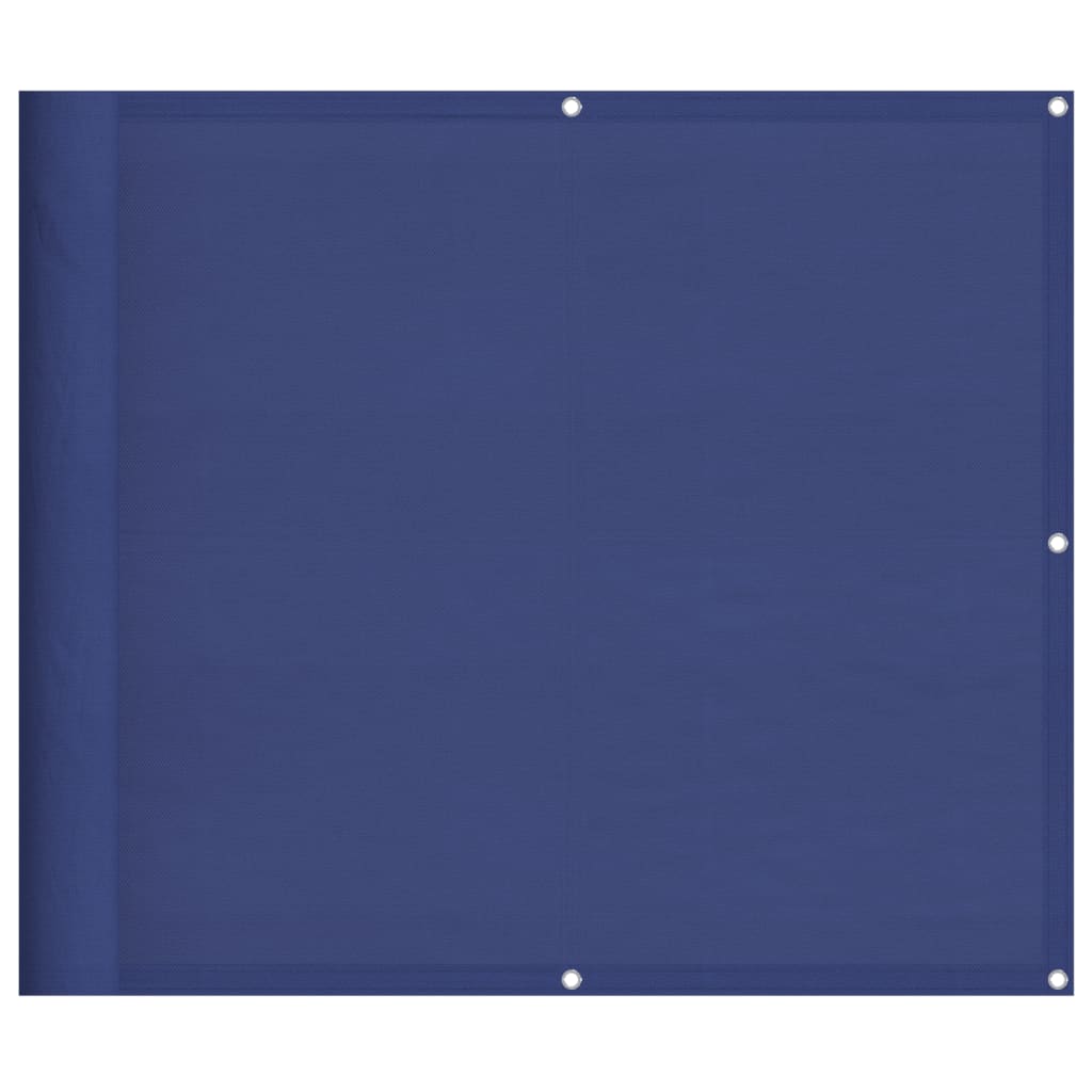 vidaXL Balkonová zástěna modrá 90 x 800 cm 100% polyester oxford