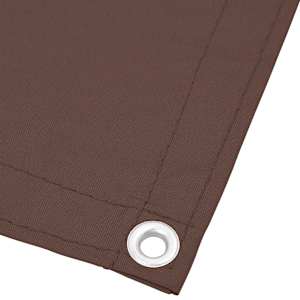 Balkonová zástěna hnědá 75 x 700 cm 100% polyester oxford - obrázek 4