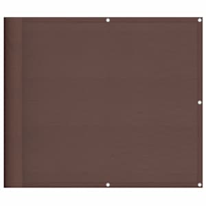 Balkonová zástěna hnědá 90 x 700 cm 100% polyester oxford - obrázek 2